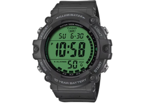 Casio Men’s Digital Sport Watch with Green Dial AE-1500WHC-1AV