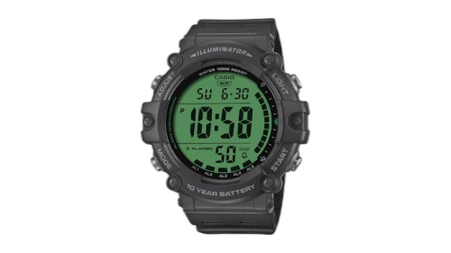 Casio Men’s Digital Sport Watch with Green Dial AE-1500WHC-1ACF-EW