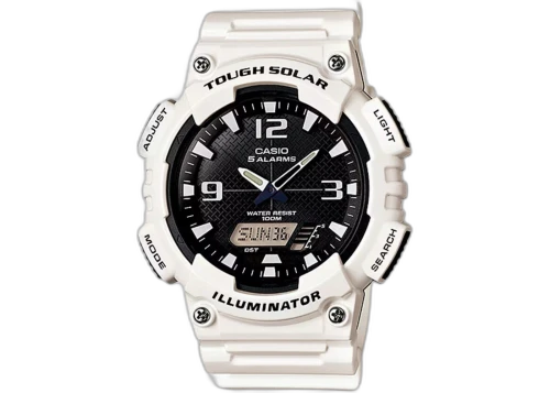 Casio Men's Sport Watch with White Band AQ-S810WC-7AV