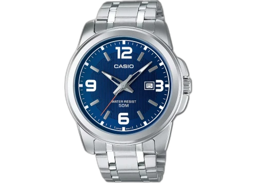 Casio Women’s Blue Dial Stainless Steel Bracelet Watch LTP-1314D-2AVDF