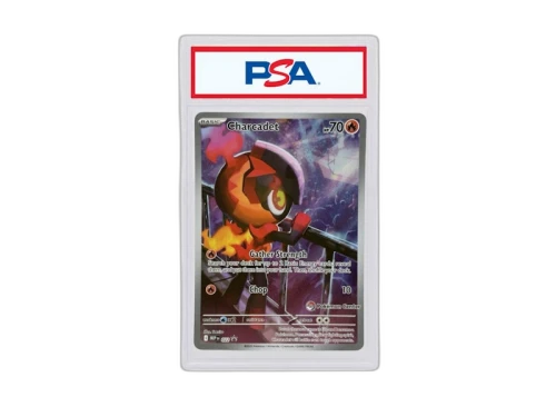 Charcadet 2025 Pokémon Scarlet & Violet Phantasmal Flames Stamped Promo Promo (PSA or BGS Graded)