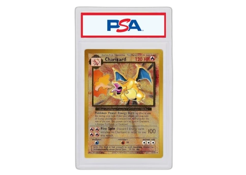 Charizard 2021 Pokémon TCG Celebrations Ultra-Premium Collection Gold Metal #4 (PSA or BGS Graded)