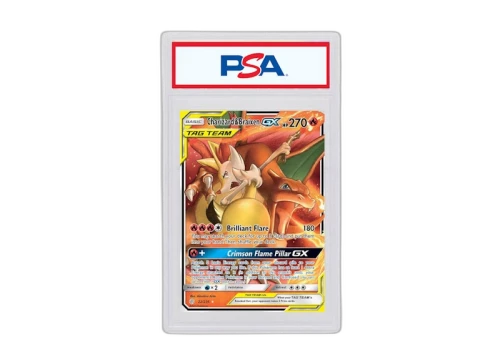 Charizard & Braixen GX 2019 Pokémon Sun & Moon Cosmic Eclipse #22/236 (PSA or BGS Graded)
