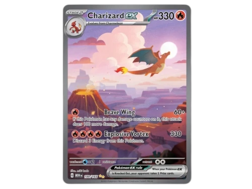 Charizard ex 2023 Pokémon Scarlet & Violet 151 Special Illustration Rare 151/199 Ungraded