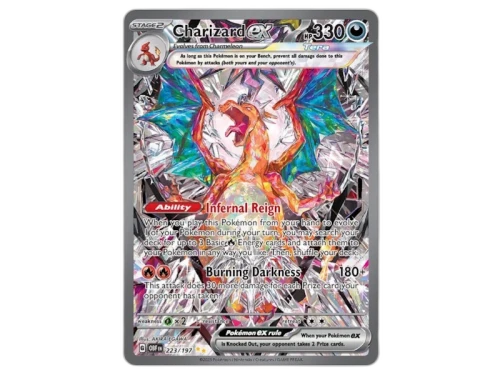 Charizard ex 2024 Pokémon Scarlet & Violet Obsidian Flames Special Illustration Rare 223/197 Ungraded