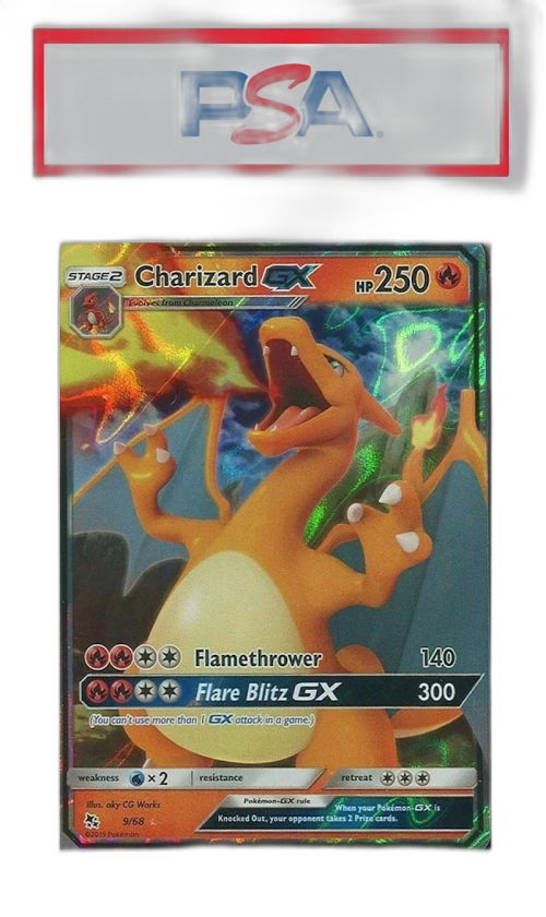 Charizard GX 2019 Pokemon TCG Sun & Moon Hidden Fates #9 (PSA or BGS Graded)