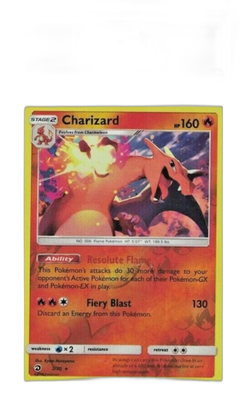 Charizard-Reverse Foil 2018 Pokemon TCG Sun & Moon Dragon Majesty #3/70