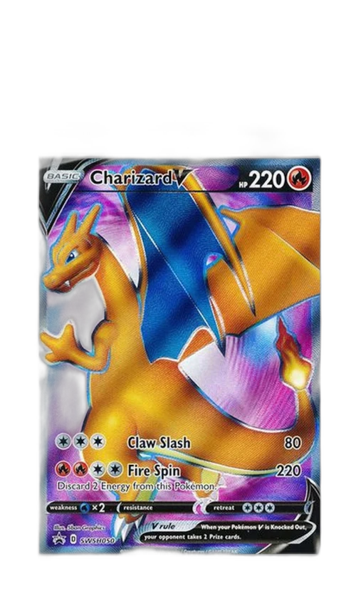 Charizard V 2020 Pokemon TCG Sword & Shield Champions Path #050 (PSA or BGS Graded)