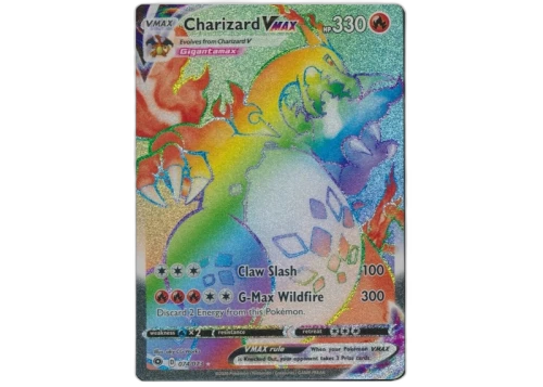 Charizard VMAX Full Art 2020 Pokémon TCG Sword & Shield Champion's Path Secret #074 (Ungraded)