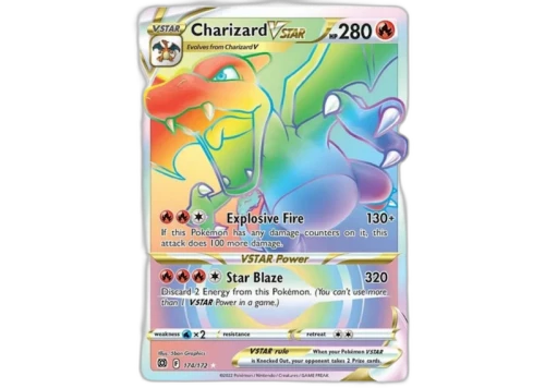 Charizard VSTAR Full Art 2022 Pokémon TCG Sword & Shield Brilliant Stars Secret #174 (Ungraded)