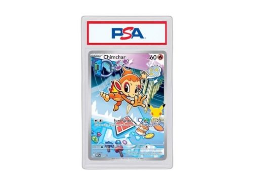 Chimchar 2026 Pokémon Mega Evolution First Partners Collection Promo 41 (PSA or BGS Graded)