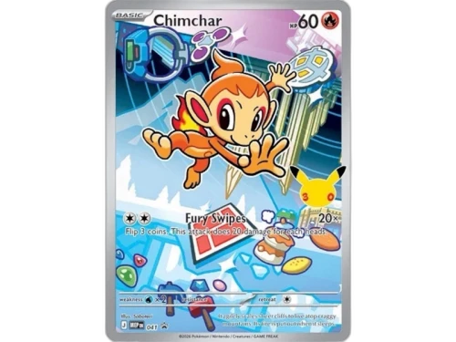 Chimchar 2026 Pokémon Mega Evolution First Partners Collection Promo 41 Ungraded