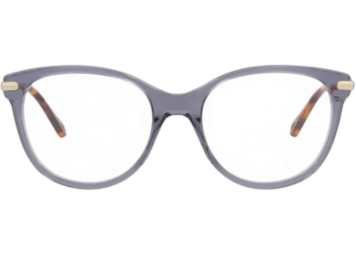 Chloe Cat Eye Frame Bio Acetate Optical Frames CH0058O-30011443-004 Blue Gold Transparent