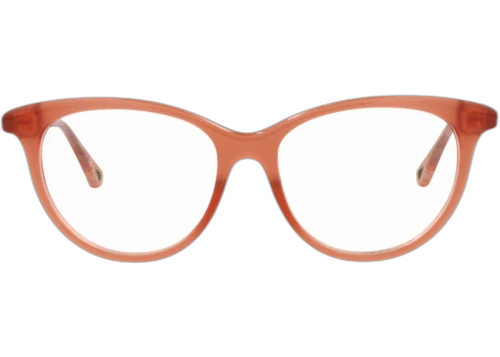 Chloe Cat Eye Frame Bio Injection Optical Frames CH0005O-30009808-005 Pink Pink Transparent