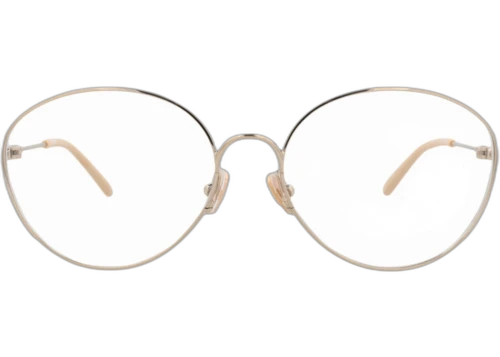 Chloe Cat Eye Frame Metal Optical Frames CH0168O-30014091-002 Gold Gold Transparent