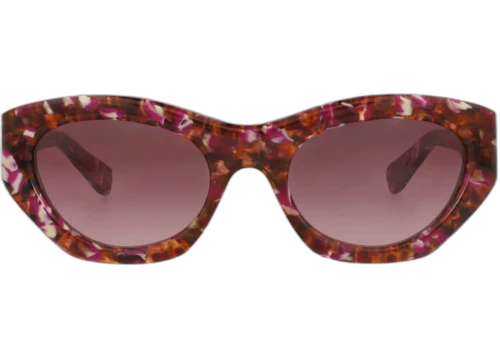 Chloe Cat Eye Frame Recycled Acetate Sunglasses CH0220S-30015146-005 Havana Havana Violet