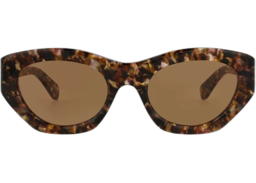 Chloe Cat Eye Frame Recycled Acetate Sunglasses CH0220S-30015146-006 Havana Havana Brown