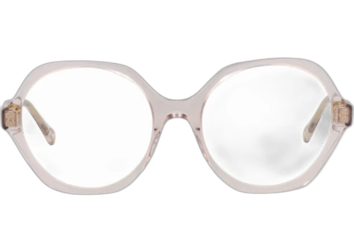 Chloe Round Frame Bio Acetate Optical Frames CH0083O-30012472-003 Pink Pink Transparent