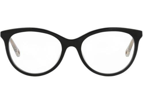 Chloe Round Frame Bio Acetate Optical Frames CH0117O-30013374-001 Black Grey Transparent