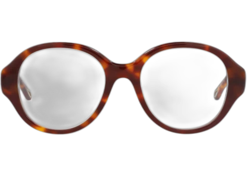 Chloe Round Frame Bio Acetate Optical Frames CH0123O-30013651-002 Havana Havana Transparent