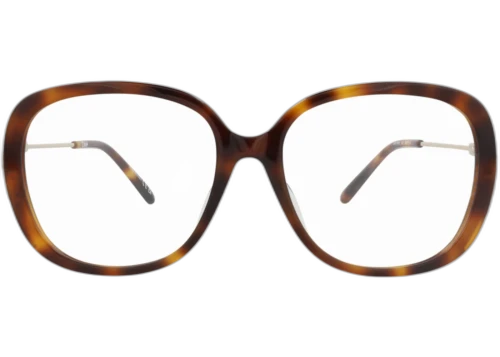 Chloe Round Frame Recycled Acetate Optical Frames CH0176OA-30014199-002 Havana Gold Transparent
