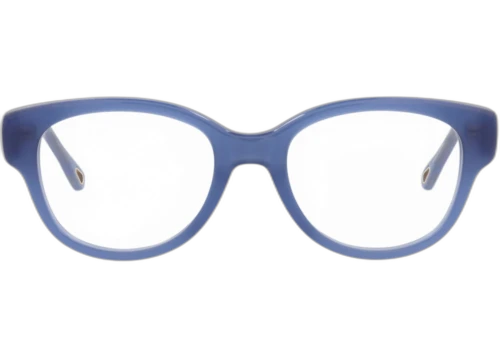 Chloe Square Frame Bio Acetate Acetate Optical Frames CH0124O-30013652-004 Blue Blue Transparent