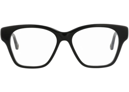 Chloe Square Frame Bio Acetate Optical Frames CH0122O-30013650-001 Black Black Transparent