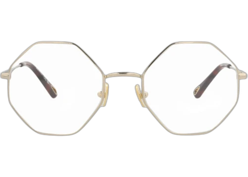 Chloe Square Frame Metal Optical Frames CH0022O-30009816-001 Gold Gold Transparent