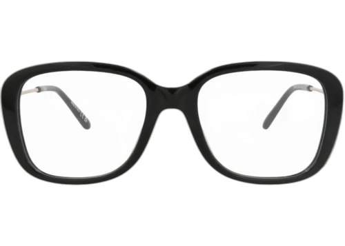 Chloe Square Frame Recycled Acetate Optical Frames CH0174O-30014156-001 Black Gold Transparent