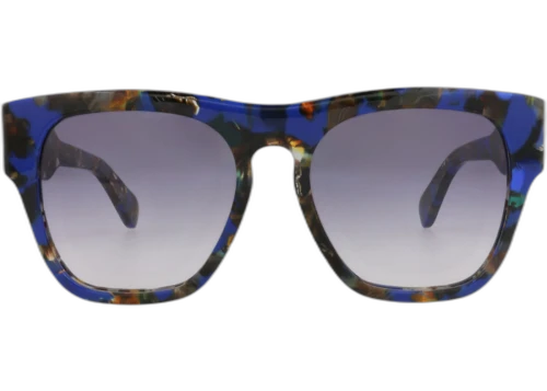 Chloe Square Frame Recycled Acetate Sunglasses CH0149S-30014076-008 Blue Blue Blue