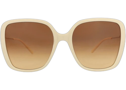 Chloe Square Frame Recycled Acetate Sunglasses CH0173S-30014100-005 Ivory Gold Brown