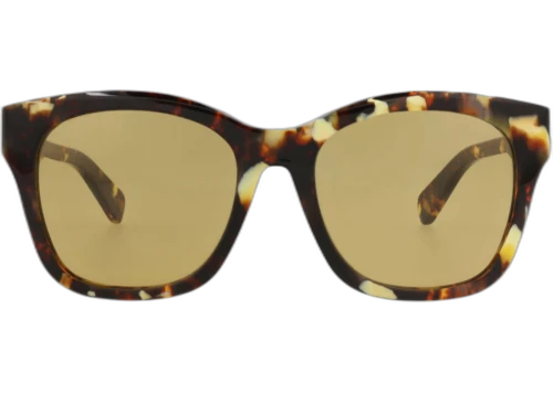 Chloe Square Frame Recycled Acetate Sunglasses CH0194SK-30014684-004 Havana Havana Brown