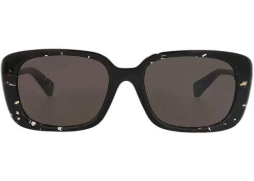 Chloe Square Frame Recycled Acetate Sunglasses CH0225SK-30015145-003 Black Black Grey