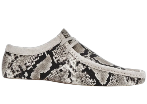 Clarks Originals Wallabee Aime Leon Dore Snakeskin Tan