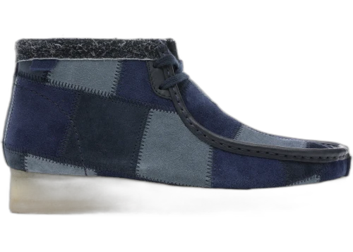 Clarks Originals Wallabee Bodega Patchwork Blue