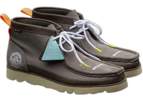 Clarks Originals Wallabee Boots 2.0 Magic Stick Gore-Tex Grey