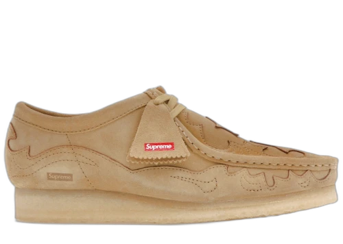 Clarks Originals Wallabee Boots Supreme Western Cut Out Tan