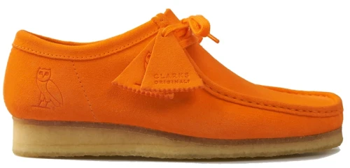 Clarks Originals Wallabee Lo OVO Neon Orange