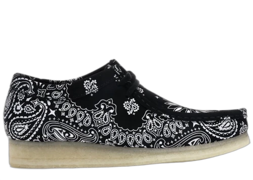 Clarks Originals Wallabee Supreme Bandana Black