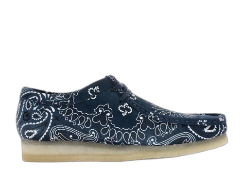 Clarks Originals Wallabee Supreme Bandana Navy