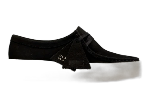 Clarks Wallabee Cup Black Nubuck (Women's)