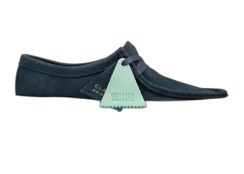 Clarks Wallabee Cup Blue Nubuck (Women's)