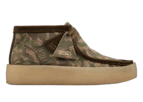 Clarks Wallabee Cup Bt Green Camo