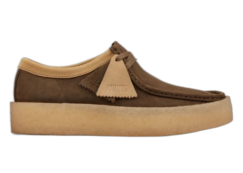 Clarks Wallabee Cup Dark Green Nubuck