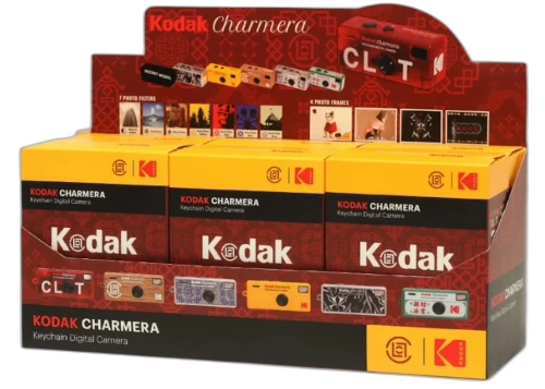 CLOT x Kodak Charmera Keychain Digital Camera Blind Box Sealed Case (6 Blind Boxes)