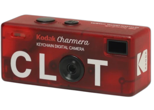 CLOT x Kodak Charmera Keychain Digital Camera Red