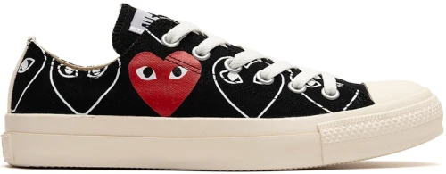 Converse Chuck Taylor All Star 70 Ox Comme des Garcons PLAY All-Over Black