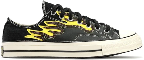 Converse Chuck Taylor All Star 70 Ox Leather Flame Black
