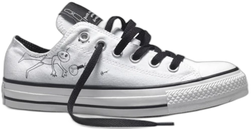 Converse Chuck Taylor All Star Ox Kurt Cobain (White)