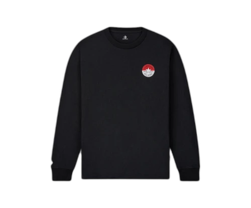 Converse Pokemon Patch L/S T-shirt Black